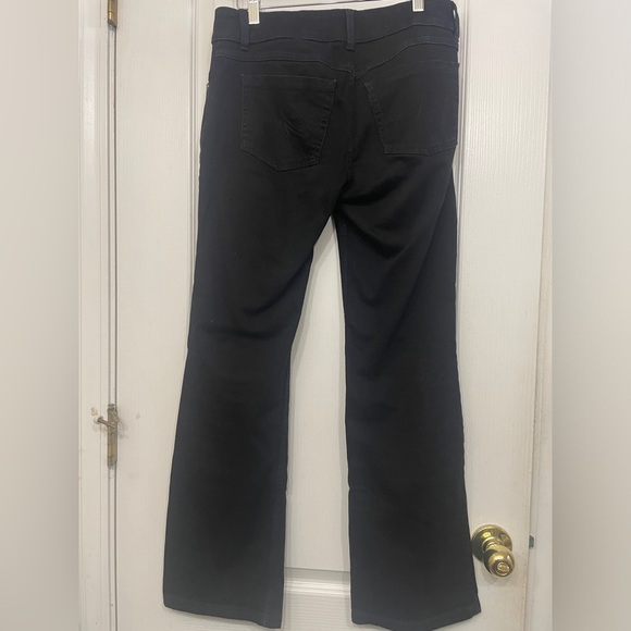 Wrangler Black Boot Cut Jeans 7/30 Western Cowgirl Casual Preppy‎ - Picture 2 of 6